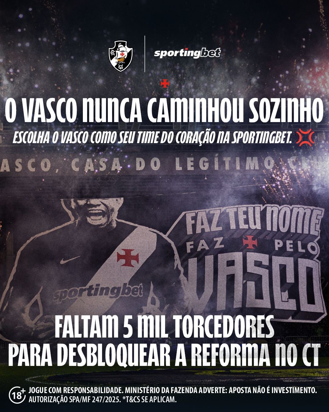 Vasco: mobilização pelo CT